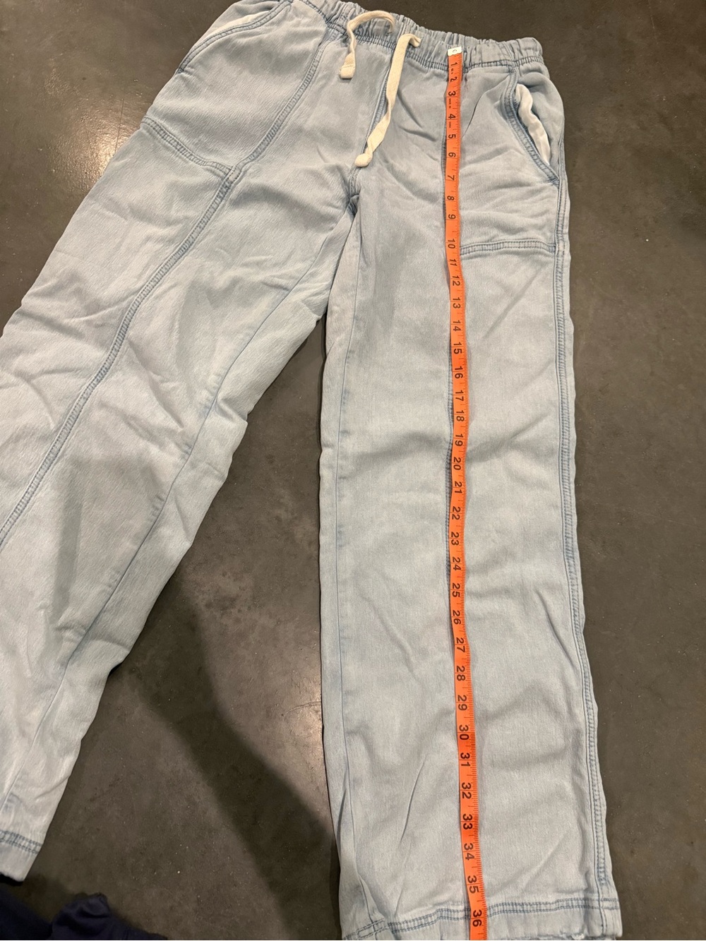 aerie Light Blue Drawstring  Pants